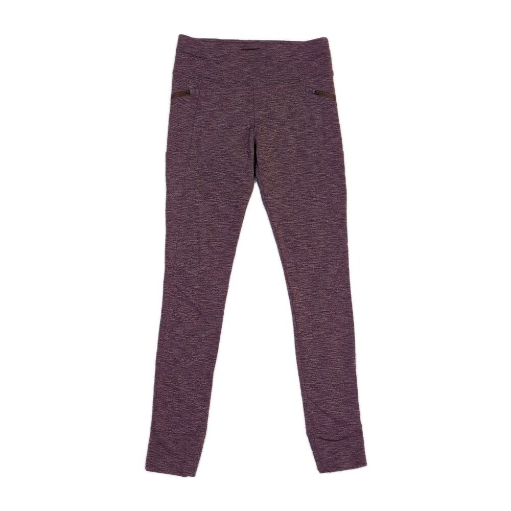 Kuhl Harmony Street Leggings Women S Purple Heather Pocket Outdoor Hike Gorpcore
